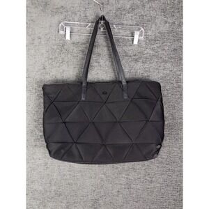 Lululemon For The Fun Of It Tote‎ Bag Quilted Midnight Black